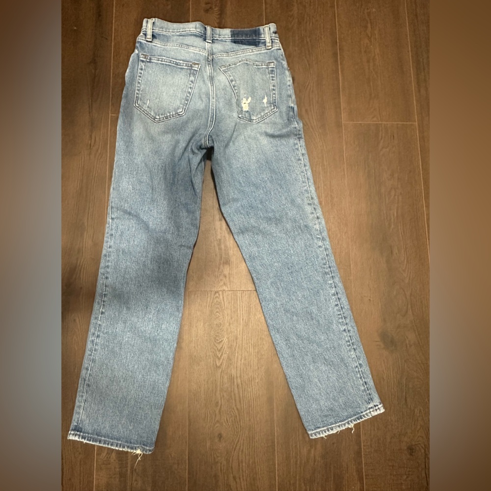 A&F Jeans 90s straight ultra high rise CURVE LOVE - Picture 3 of 4